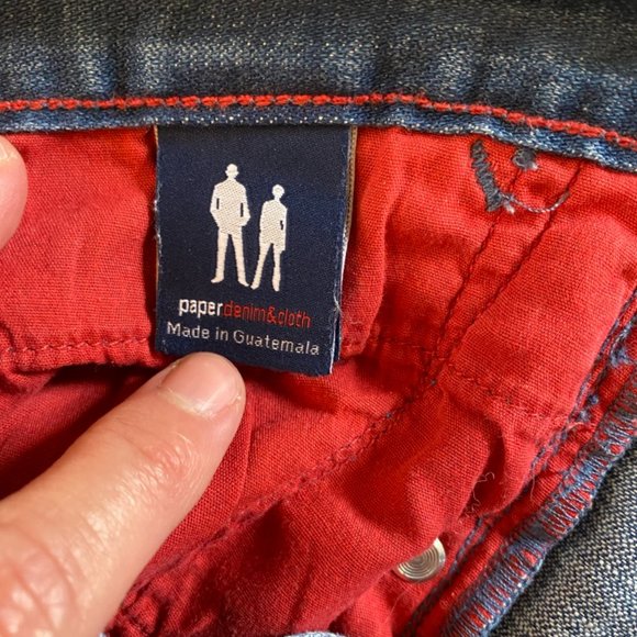 Paper Denim & Cloth Low Rise Boot Cut Jeans - Picture 6 of 8